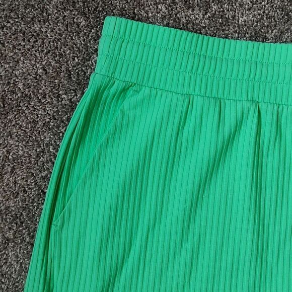 Women's‎ New With Tag Active Zone Size 2X Green Ribbed Shorts - Picture 7 of 16